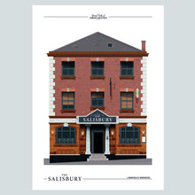 Load image into Gallery viewer, Great Pubs of Manchester - The Salisbury Hotel Poster Print
