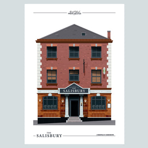Great Pubs of Manchester - The Salisbury Hotel Poster Print