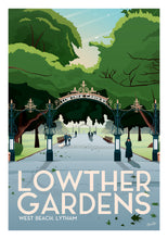 Load image into Gallery viewer, Lowther Gardens Lytham Poster Print
