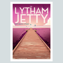 Load image into Gallery viewer, Lytham Jetty Poster Print
