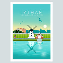 Load image into Gallery viewer, Lytham Montage A3 print

