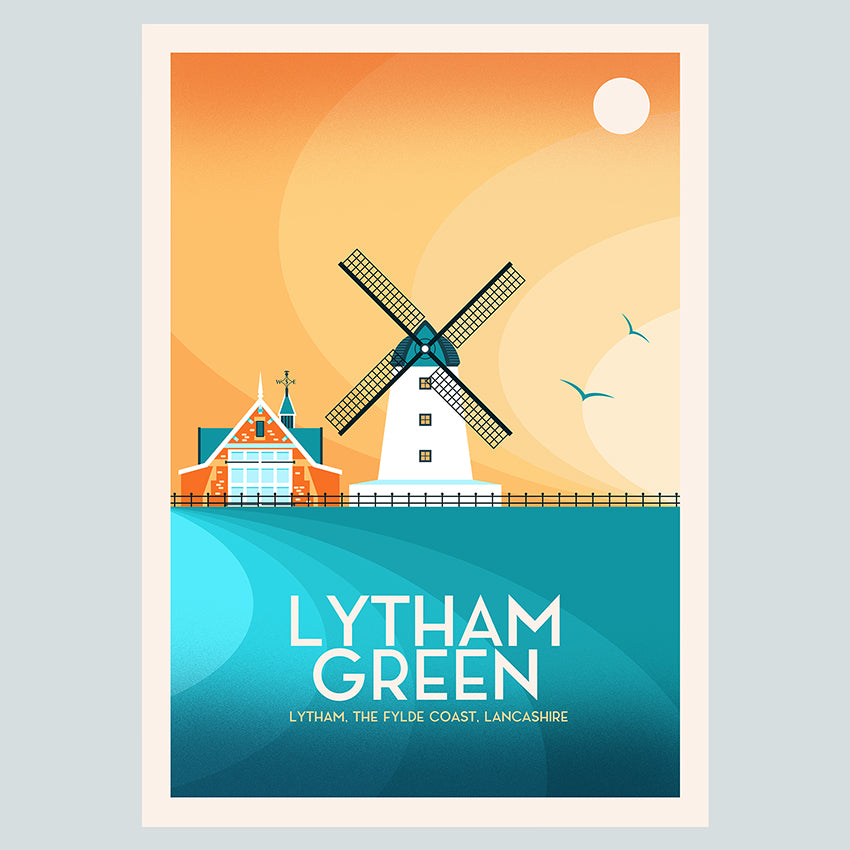 Lytham A3 print