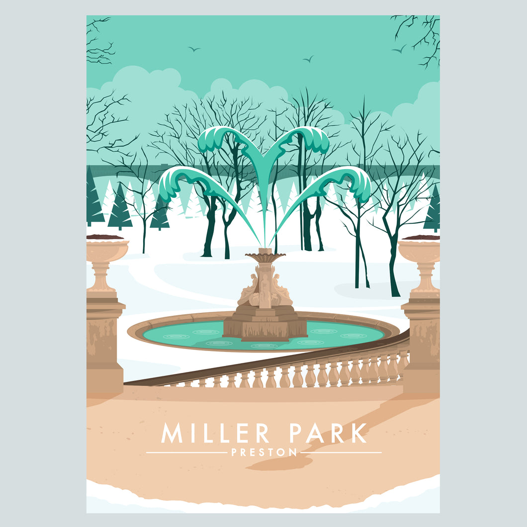 Miller Park Preston Poster Print