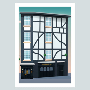 Sinclairs Oyster Bar Manchester Poster Print